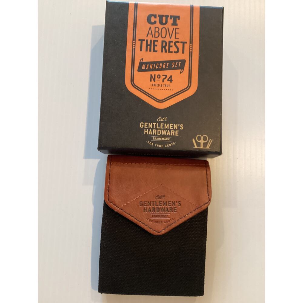 The Gentlemen's Hardware - Cut Above the Rest Manicure Set NWT